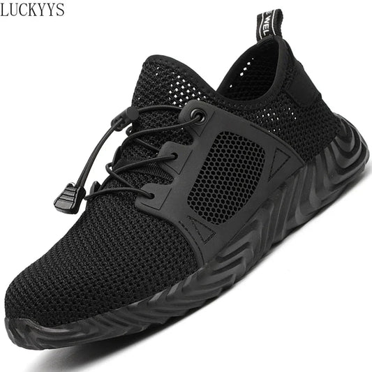 Indestructible Work Safety Shoes Men Steel Toe Cap Work Shoes Sneakers Puncture-Proof Boots Male Shoes Footwear Plus Size 49 50 5 sold byONE TO ONE Store Sto... (4.4 | 4