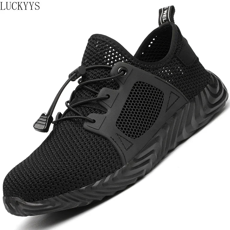 Indestructible Work Safety Shoes Men Steel Toe Cap Work Shoes Sneakers Puncture-Proof Boots Male Shoes Footwear Plus Size 49 50 5 sold byONE TO ONE Store Sto... (4.4 | 4