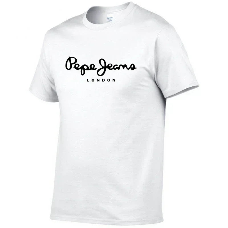 Summer Trendy High Quality Versatile Fashion T-shirt Men Women Plus Size Casual Fashion Letter Print Round Neck Short Sleeve Tee